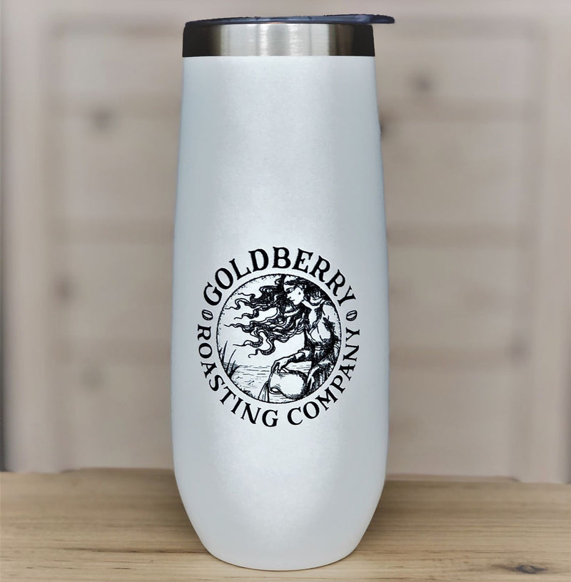 Fluted Travel Mug - 14 oz – Goldberry Roasting Company