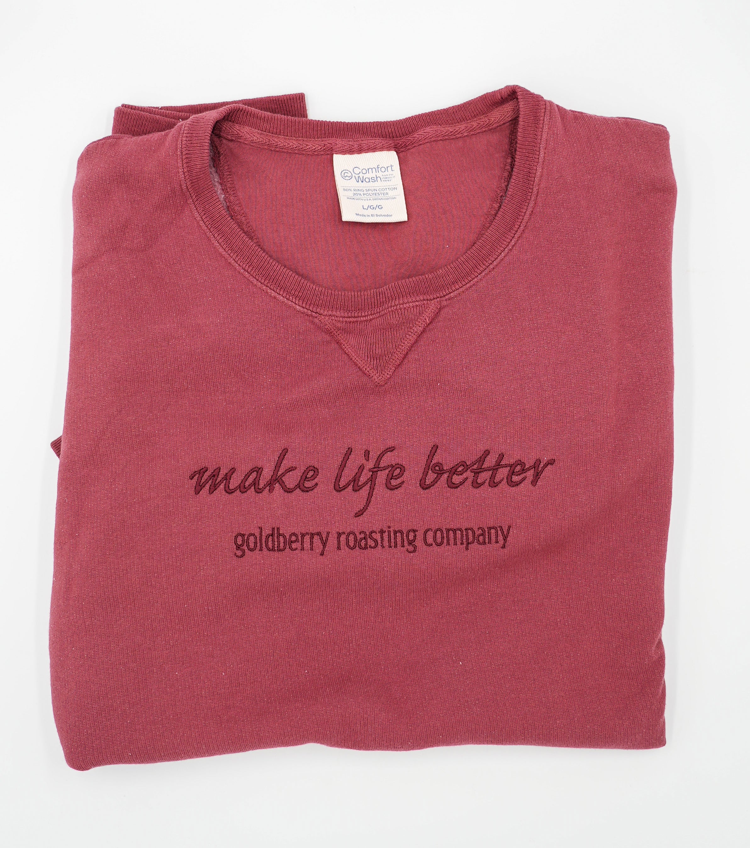 Make Life Better' Crewneck