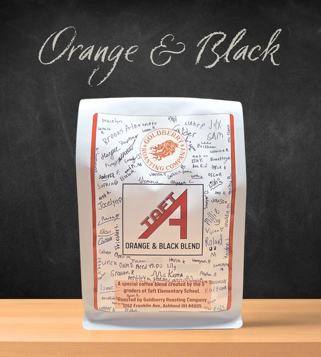 Orange & Black Blend – Goldberry Roasting Company